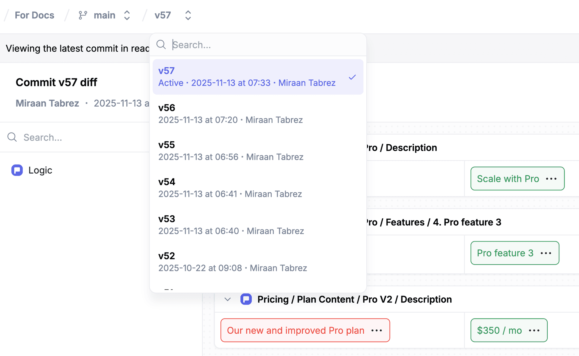 Git version control